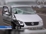 ДТП в Мозыре. Женщина-водитель врезалась в попутный трактор