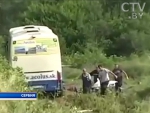 Трагедия в Сербии: перевернулся автобус с туристами