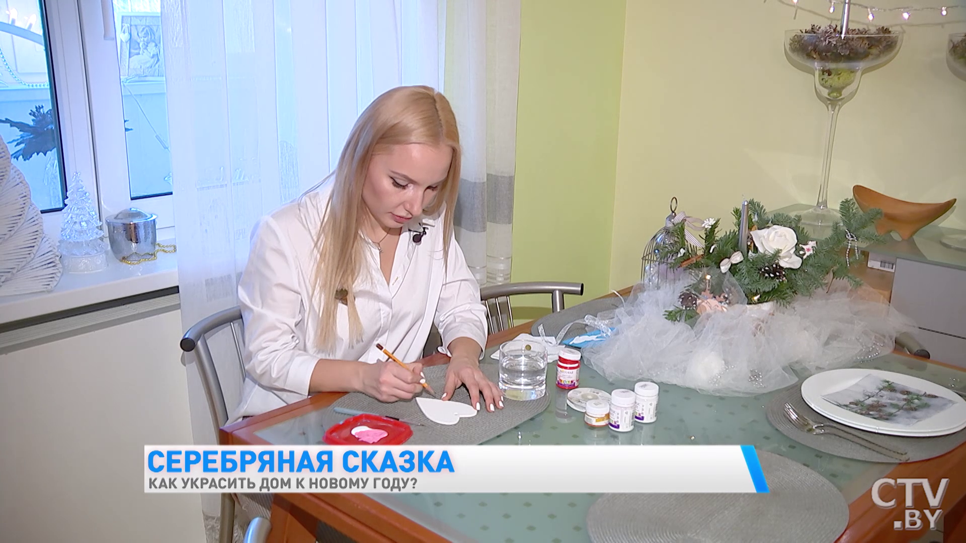 Как семья Александра Солодухи украсила дом к новогодним праздникам. Показал сам певец-19