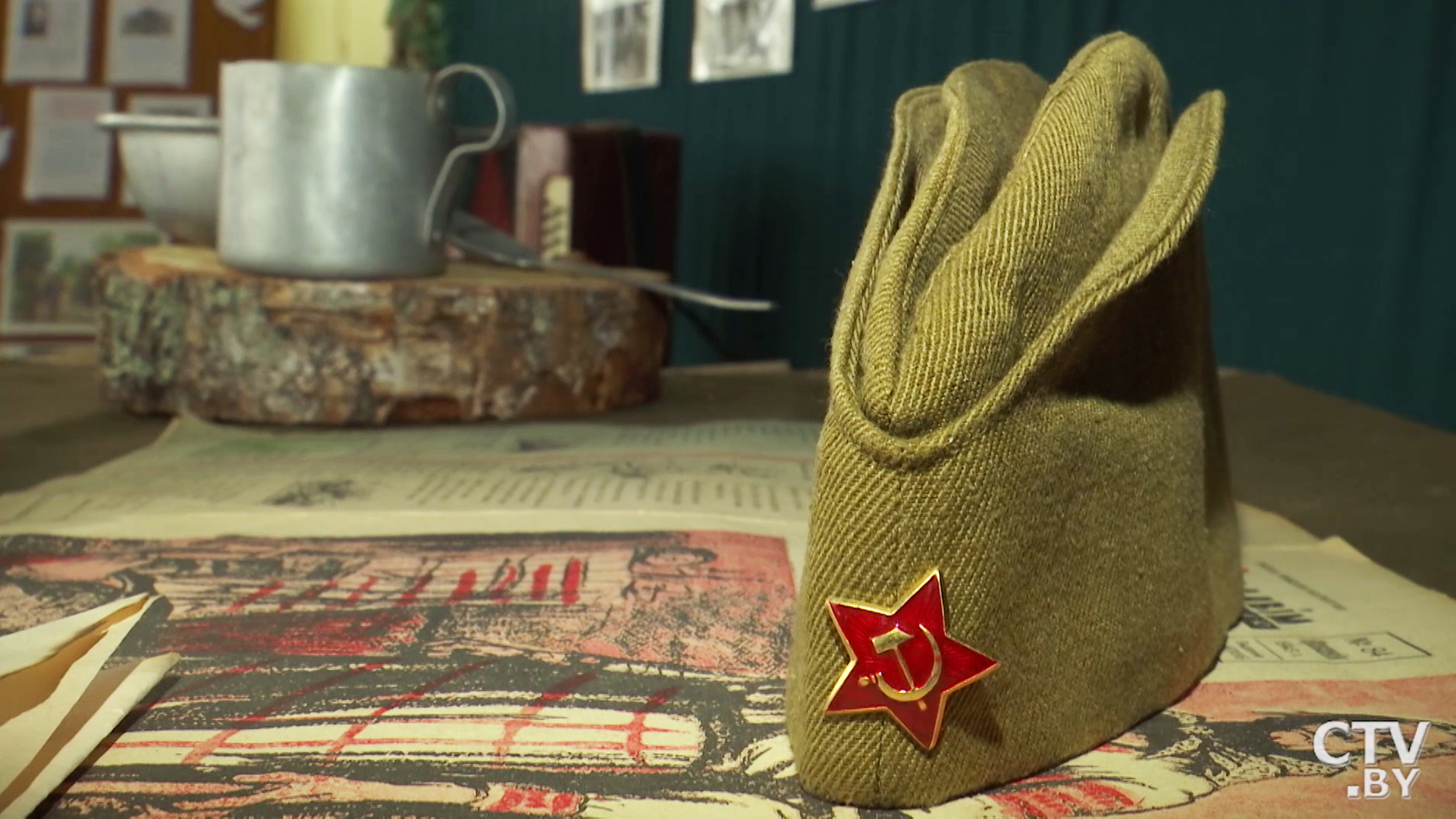 «Попадала под бомбежки, её заваливало и мяло». Показываем кружку и миску партизана ВОВ-13