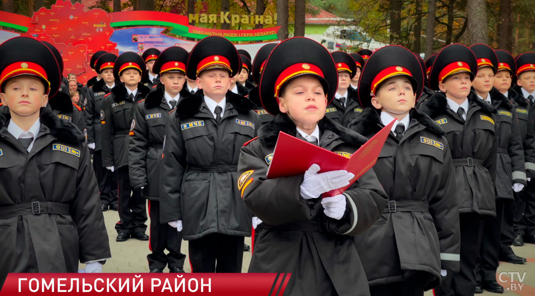 В Лицее МЧС прошла торжественная церемония принятия клятвы первокурсников-2