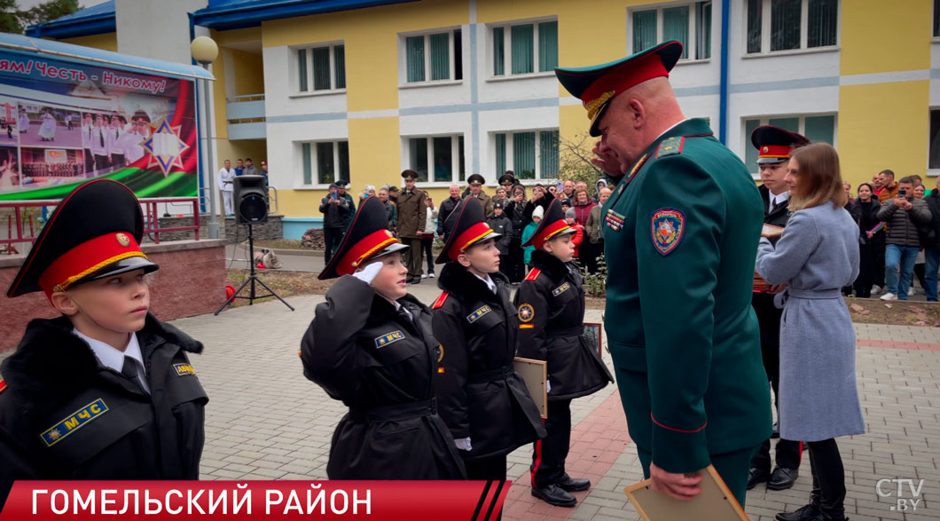 В Лицее МЧС прошла торжественная церемония принятия клятвы первокурсников-8