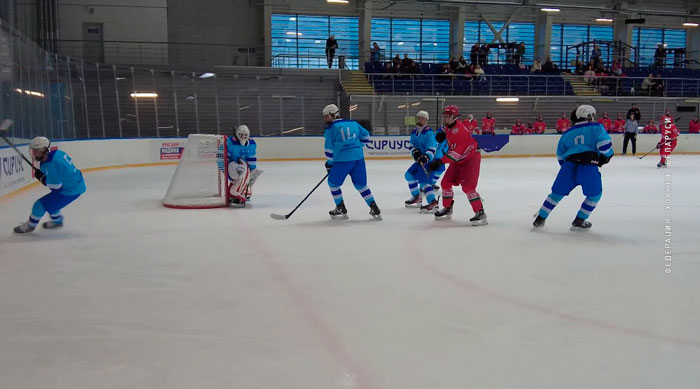 Беларусь (U-15) обыграла сборную Сибирского федерального округа на турнире «Территория хоккея»