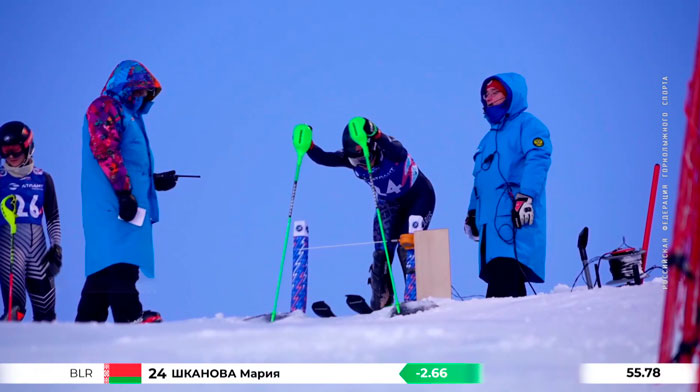 Мария Шканова стала серебряным призёром на соревнованиях по горнолыжному спорту «Серия PRO»