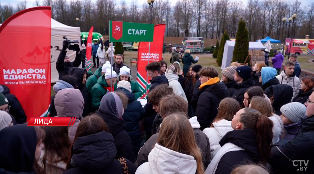 Легендарные предприятия Беларуси и подарки Президенту! Чем ещё запомнился «Марафон единства» в Лиде?-4