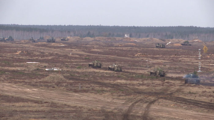 В Минске проходит тренировка представителей Вооружённых сил Беларуси и России