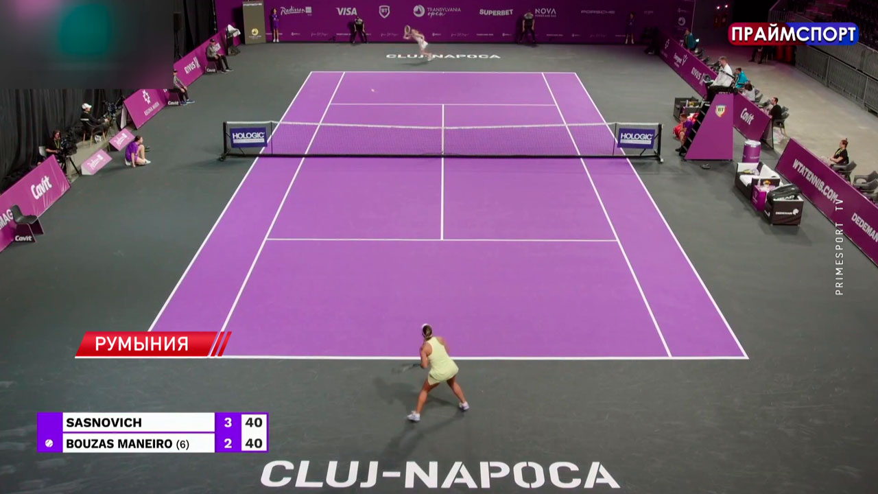 Саснович вышла во второй круг турнира WTA-250 в Румынии-1