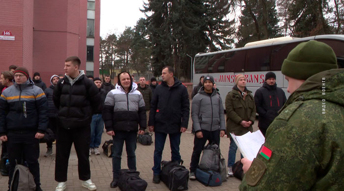 В Беларуси проходит призыв военнослужащих запаса в ходе проверки ВС Беларуси