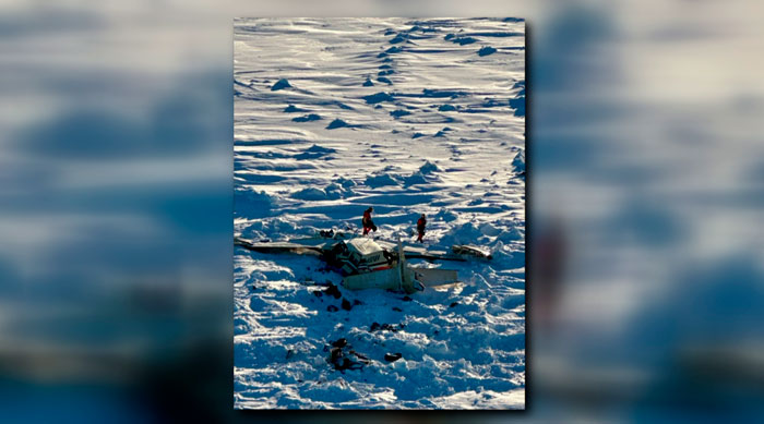 На Аляске обнаружили обломки разбившегося самолёта На Аляске обнаружили обломки разбившегося самолёта
