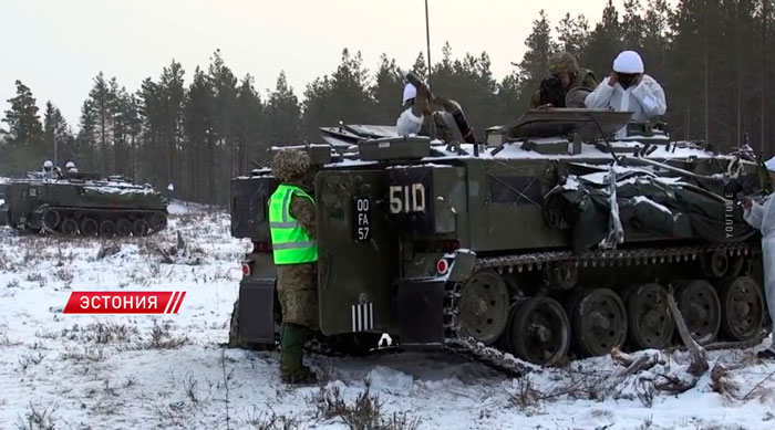 Эстонские военные получили обморожения во время учений