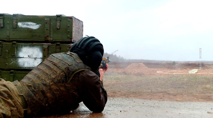 На полигоне под Борисовом проходят состязания военных