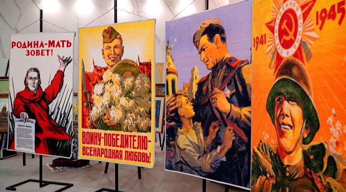 Вдохновились подвигом советского народа! Витебское предприятие выпустило праздничную коллекцию ковров