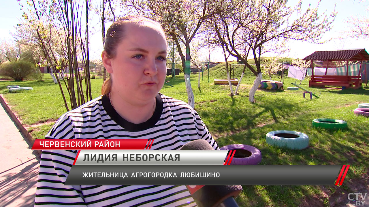 Агрогородок Любишино Червенского района готовится к районным «Дожинкам»-4