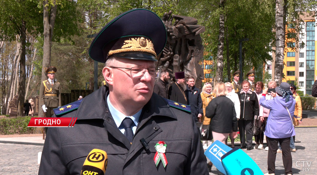 В Гродно открыли знак «Древо жизни» в память погибших в годы Великой Отечественной войны-6