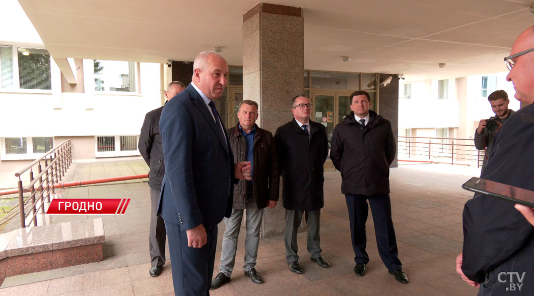 В Гродно завершается строительство уникального корпуса кардиологического центра-2