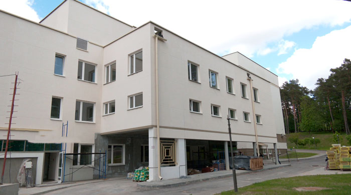 В Гродно завершается строительство уникального корпуса кардиологического центра