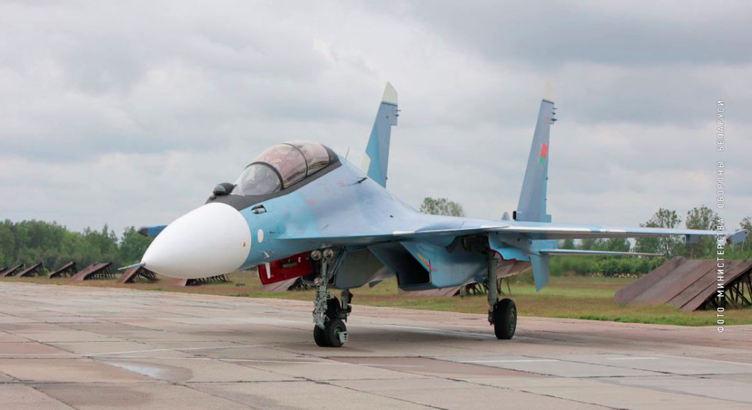 В Беларусь из России прибыла партия самолётов Су-30СМ2-2