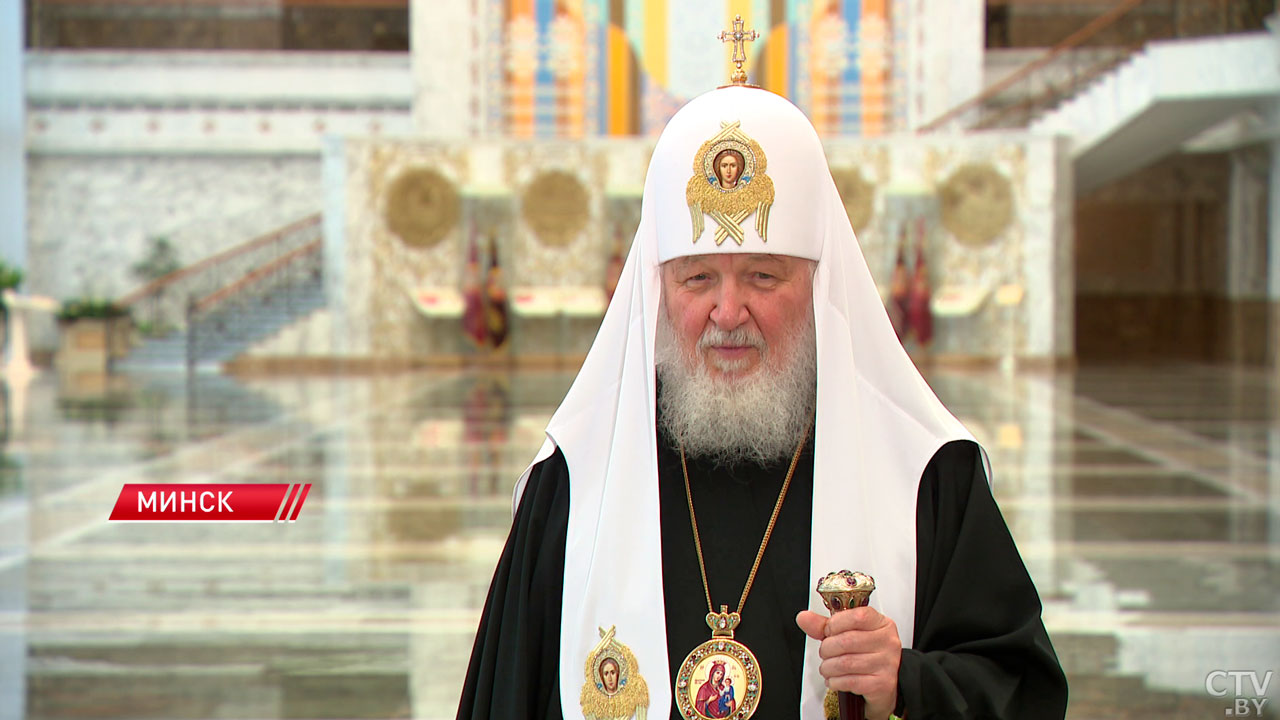 Патриарх Московский и всея Руси: когда приезжаешь в Беларусь, чувствуешь, что ты свой среди своих-4