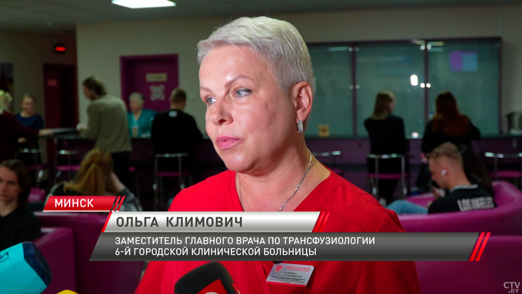 В Минске ежедневно кровь и её компоненты сдают около 300 человек-6