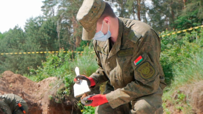 В Сморгонском районе обнаружили захоронение жертв геноцида