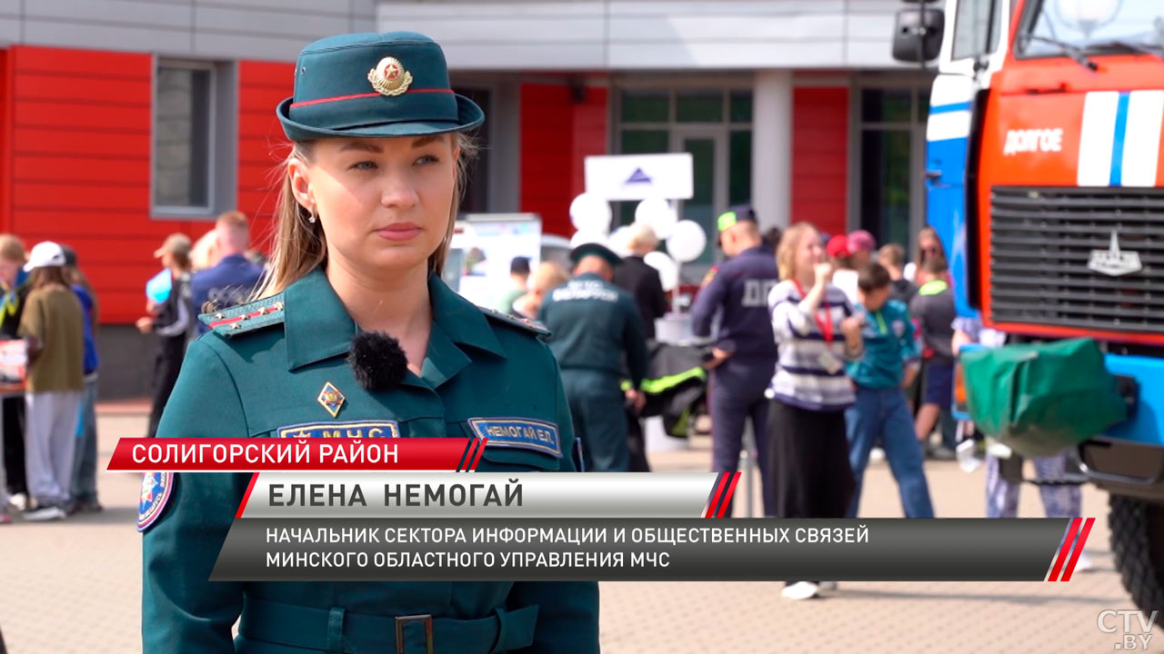 В лагерях Минской области спасатели обучают детей правилам безопасности на воде-6
