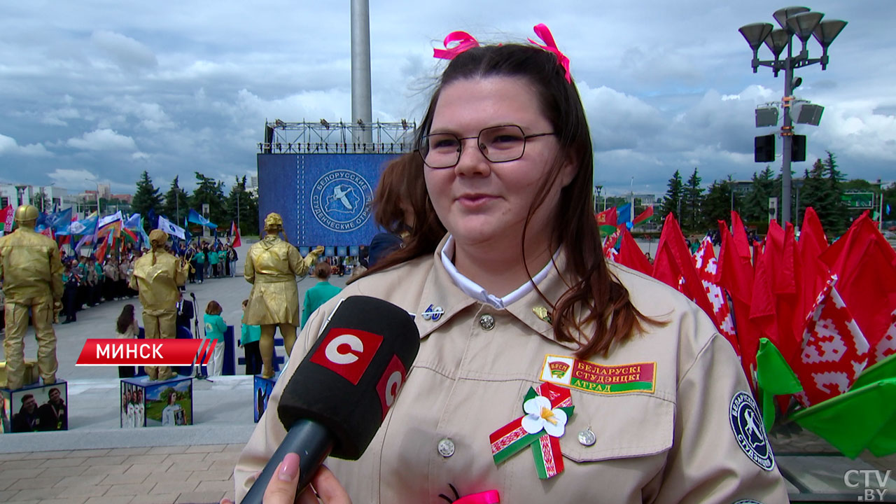 В Минске состоялось республиканское открытие третьего трудового семестра-6 В Минске состоялось республиканское открытие третьего трудового семестра-6