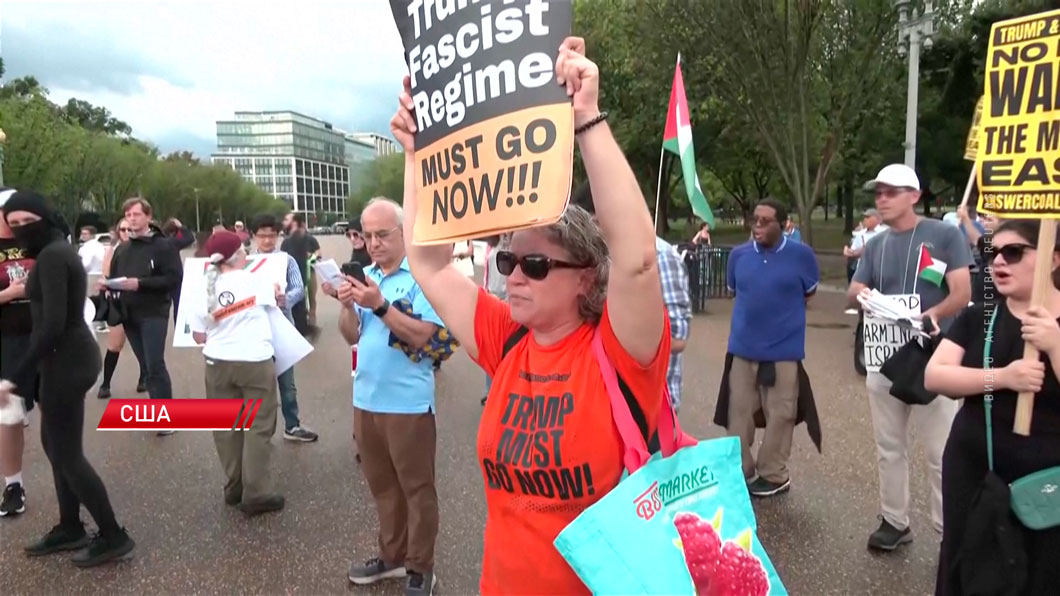 В США прошли протесты против израильских бомбардировок Ирана-2