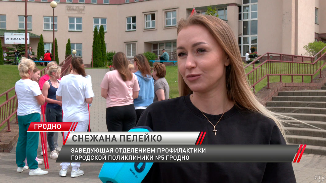 В Гродно медики устраивают физкультминутки прямо на рабочих местах-4