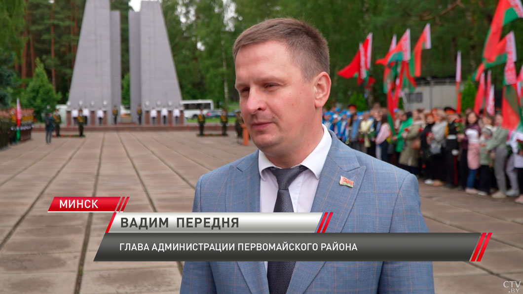 В Первомайском районе прошёл митинг-реквием «Нам этот мир завещано беречь!»-6