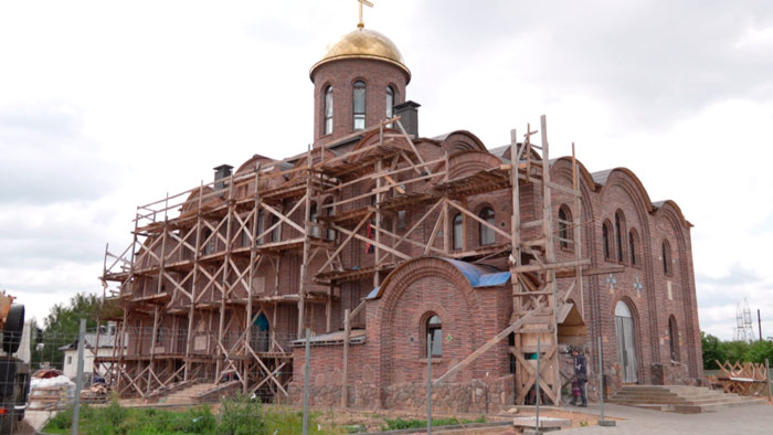 В Гродно завершается строительство храма благоверного князя Александра Невского