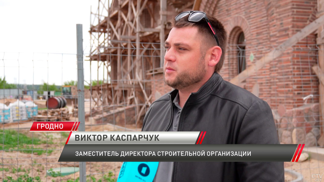 В Гродно завершается строительство храма благоверного князя Александра Невского-2