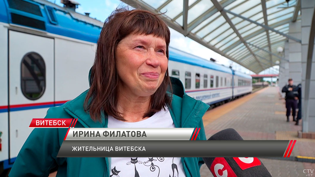 Уникальный музей на колесах! «Поезд Победы» прибыл в Витебск-6