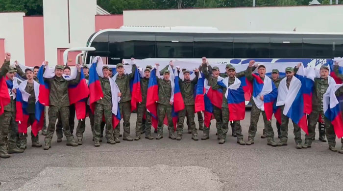На границе с Беларусью прошёл очередной этап обмена пленными между Россией и Украиной