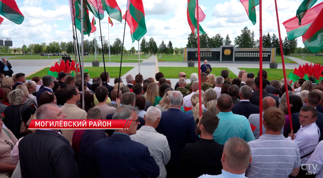 Символом стойкости и благодарности! Лукашенко принял участие в открытии музея Славы Могилёвщины-6 Символом стойкости и благодарности! Лукашенко принял участие в открытии музея Славы Могилёвщины-6