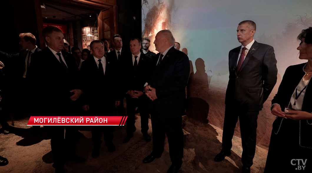 Символом стойкости и благодарности! Лукашенко принял участие в открытии музея Славы Могилёвщины-4 Символом стойкости и благодарности! Лукашенко принял участие в открытии музея Славы Могилёвщины-4
