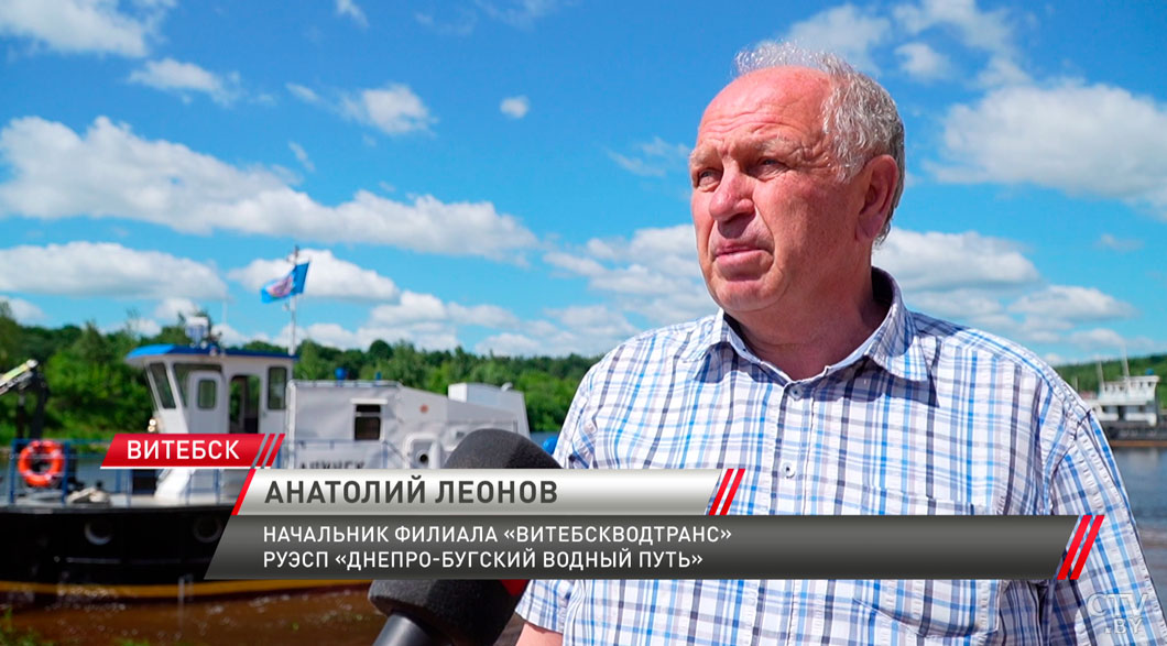 В Витебске спустили на воду новый теплоход-4 В Витебске спустили на воду новый теплоход-4