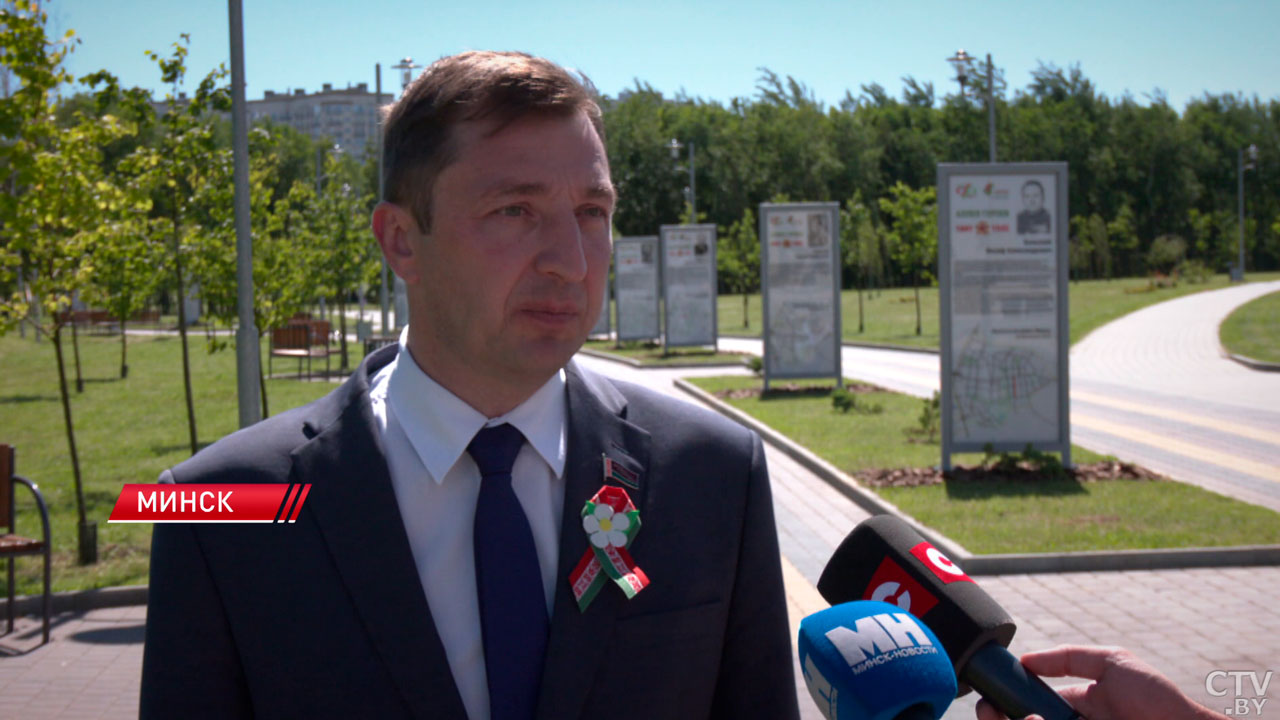 В парке имени Уго Чавеса открыли Аллею Героев-6