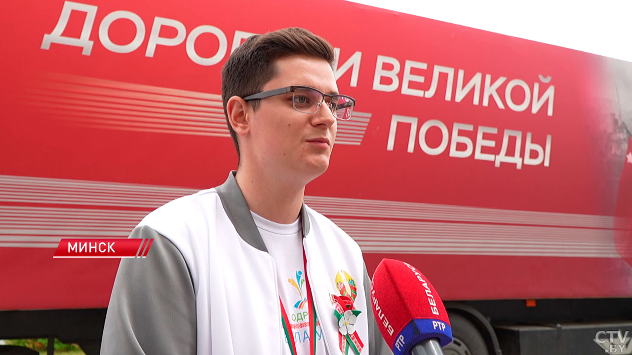 «Дети Содружества» – участники форума посетили музей истории Великой Отечественной войны-10