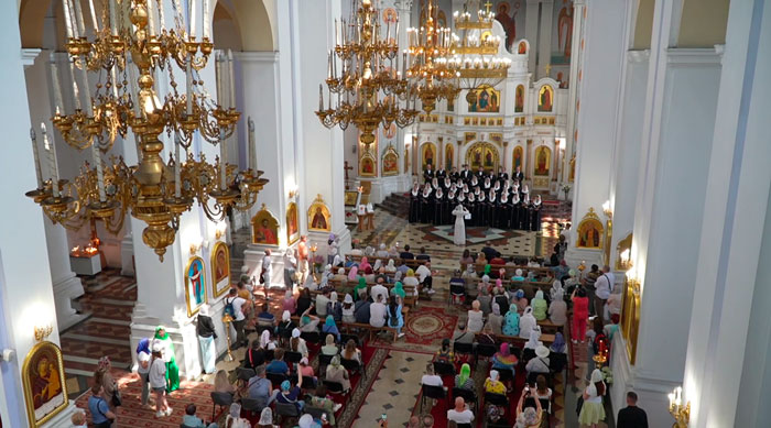 Праздник хоровой музыки «Славянский благовест» прошёл в Витебске