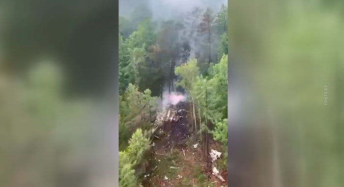 В Амурской области разбился пассажирский самолёт Ан-24