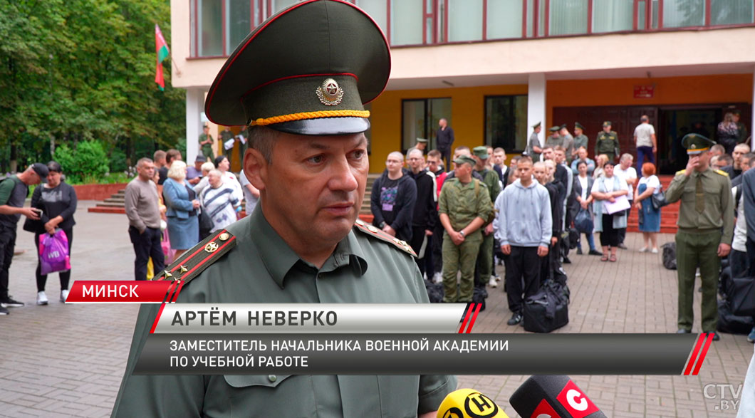 В Военную академию Беларуси прибыло 758 новобранцев-6