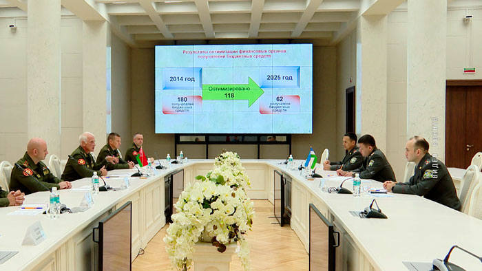 Военные финансисты Беларуси и Узбекистана обменялись опытом