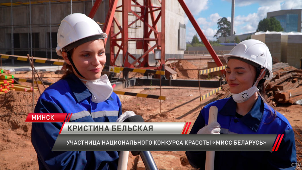 Участницы «Мисс Беларусь» подключились к возведению Национального исторического музея-4