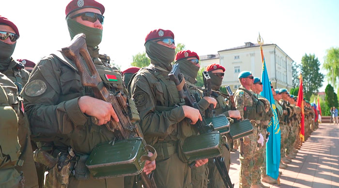 В Витебске дали старт международным учениям ОДКБ