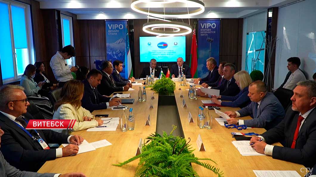 Парламентская делегация Узбекистана познакомилась с достижениями белорусской лёгкой промышленности-10