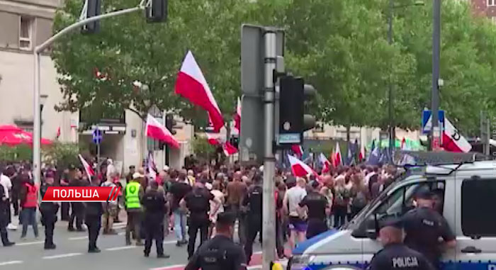 В Варшаве прошла демонстрация против массовой миграции