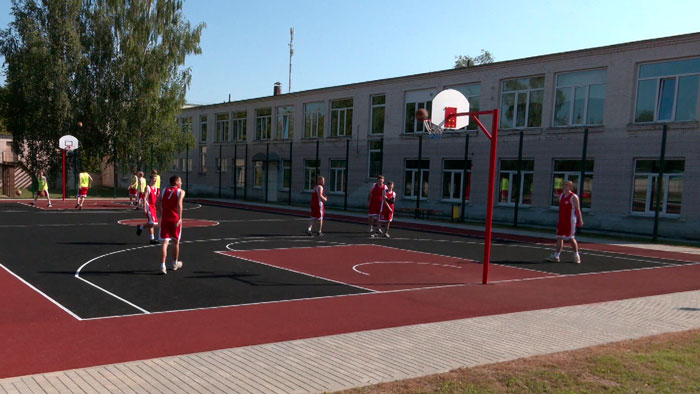 В Гродненском политехническом колледже открыли современную многофункциональную площадку
