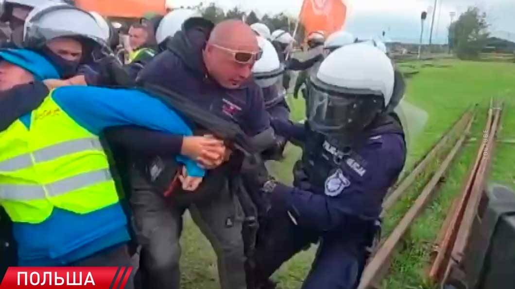 Польские шахтёры и металлурги устроили акцию протеста в Славкуве-2