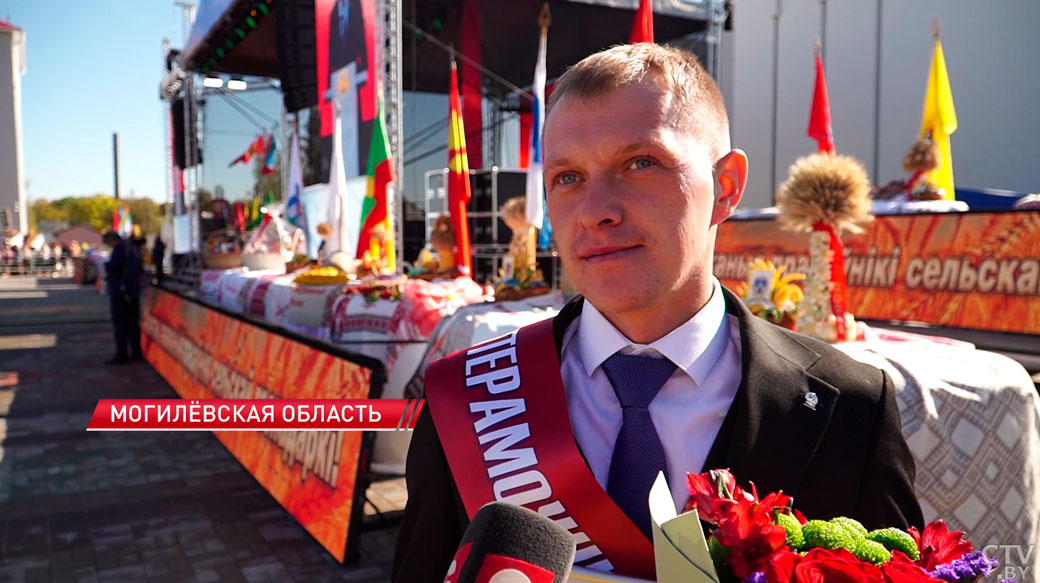 Благодарность всем, кто трудится над урожаем! «Дожинки» Могилёвской области отметили в Кричеве-12