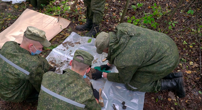 В Кобринском районе прокуроры обнаружили останки не менее 12 жертв фашизма